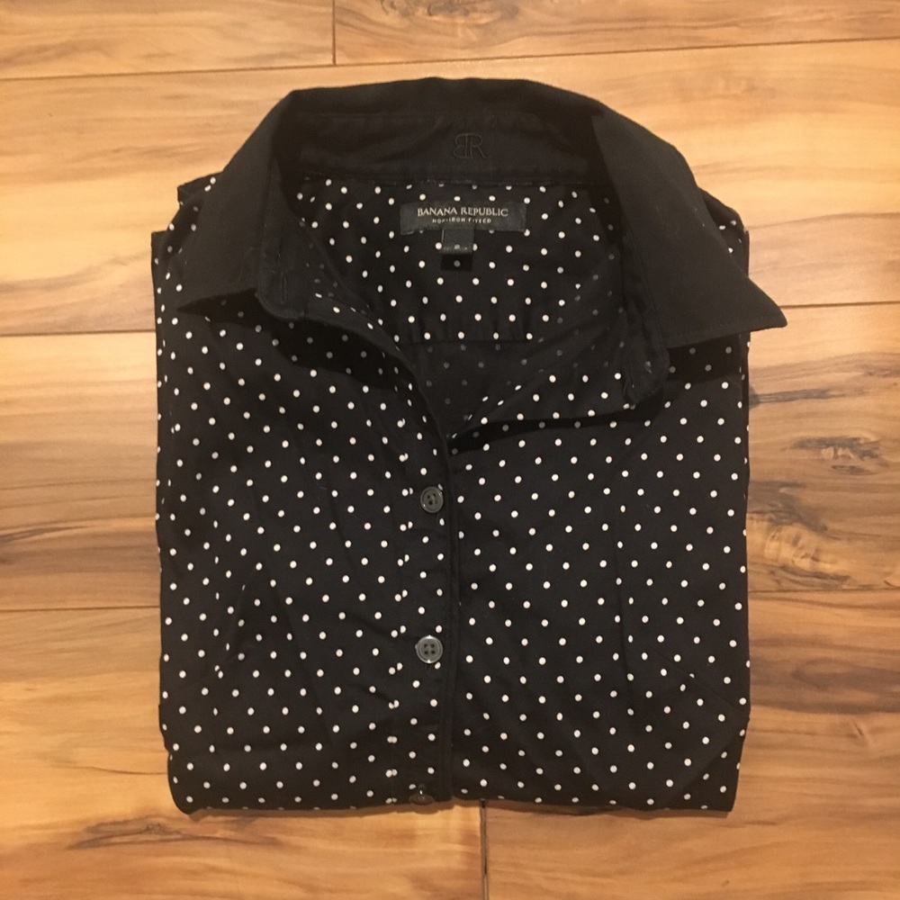 Banana Republic Non-Iron Fitted Button Up